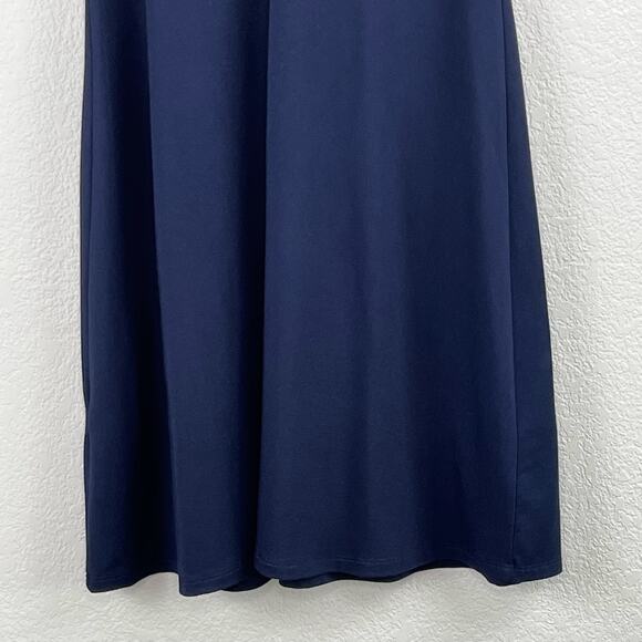 Karen Kane Navy Blue Brigitte Sleeveless V-Neck Mini Shift Dress Small USA NWOT - Picture 10 of 14
